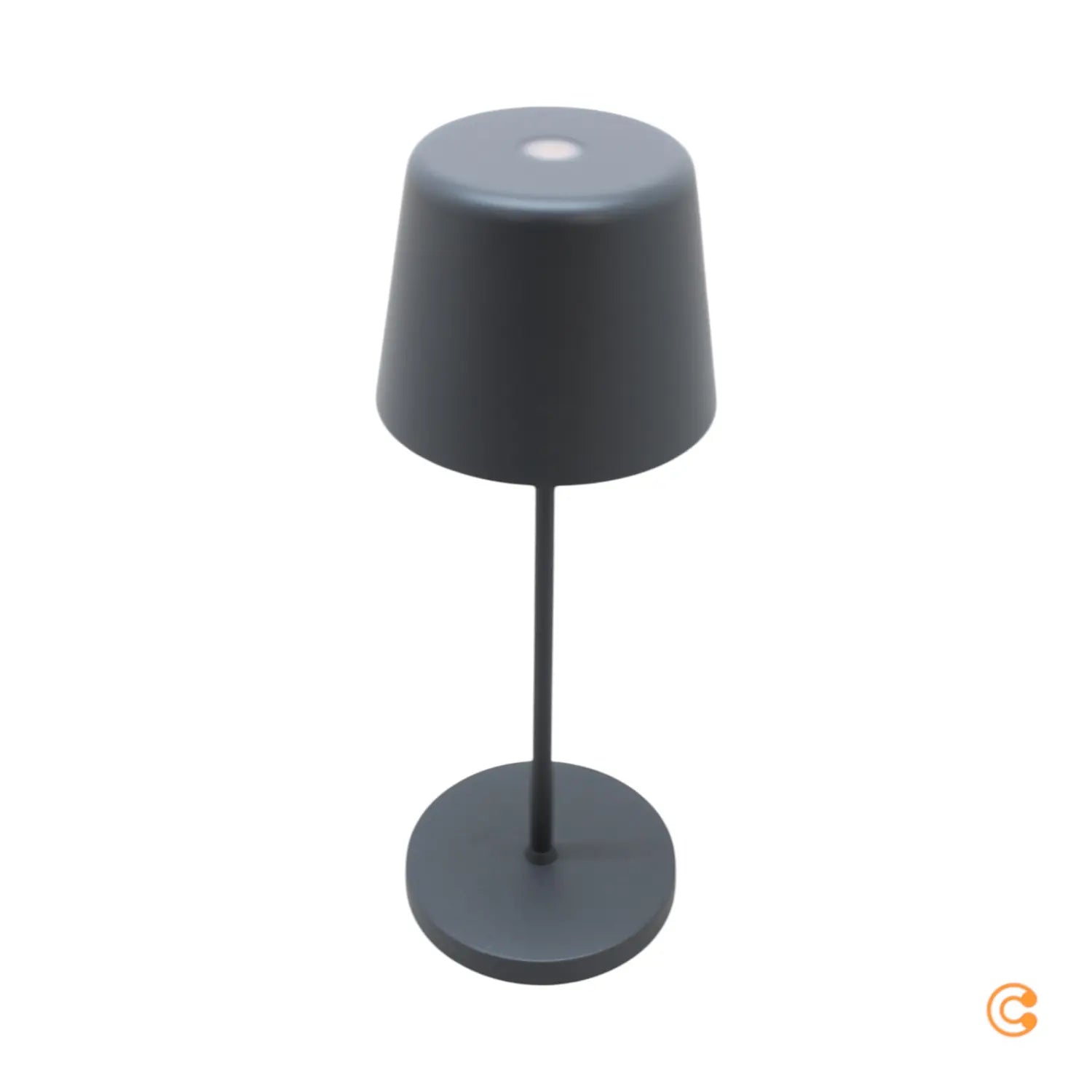 B-Ware Deko Light Akku Tischlampe Akkuleuchte Led Canis Mini Warmweiß Grau