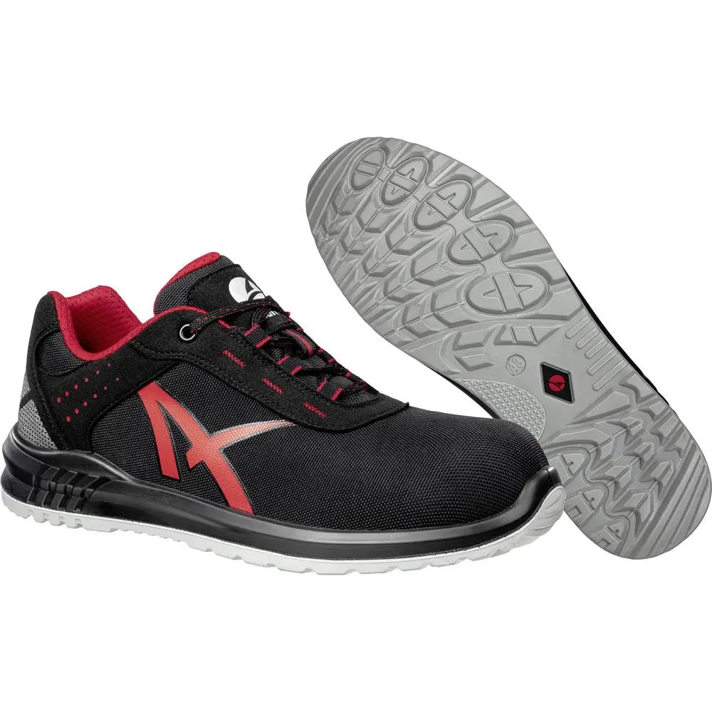 B-Ware Albatros Sicherheitsschuh Arbeitsschuh S3 Grid Low Src Größe 42 Schwarz Rot