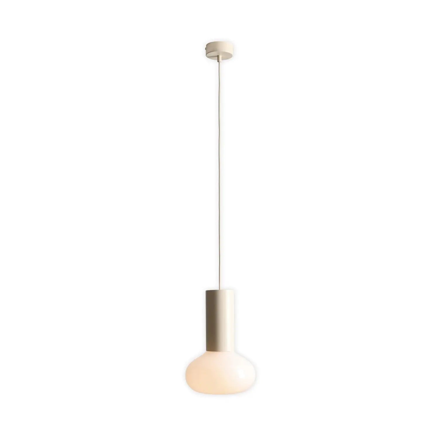 B-Ware Aldex Hängeleuchte Pendelleuchte Flo Glas Lampe Leuchte Beige Siehe Text