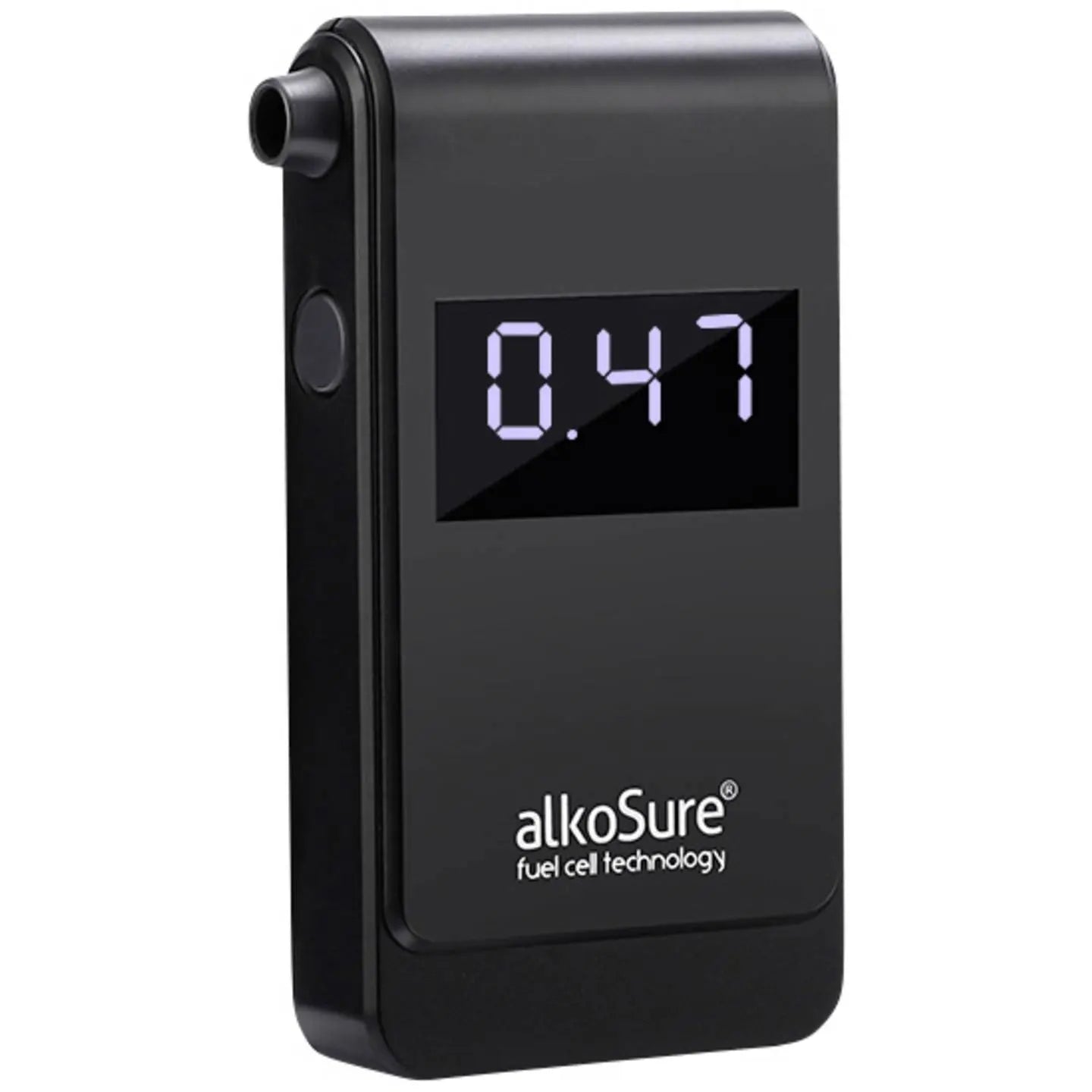 B-Ware Alko Sure Alkoholtester Testgerät Alkoholmessgerät Schwarz Matt Display207