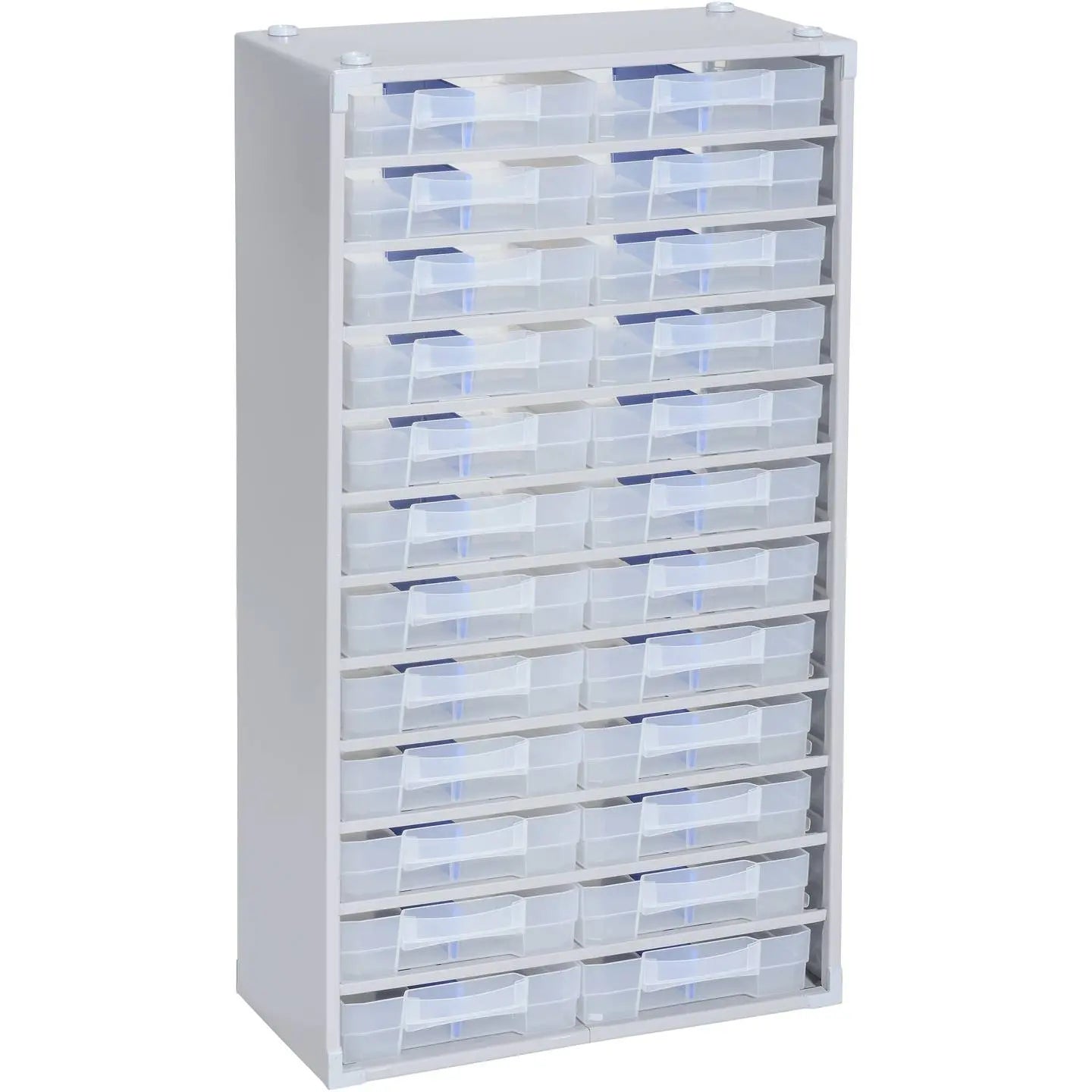 B-Ware Allit Kleinteilemagazin Aufbewahrungsbox Organizer Vp Pro M 57 48 Silber 24 Boxen