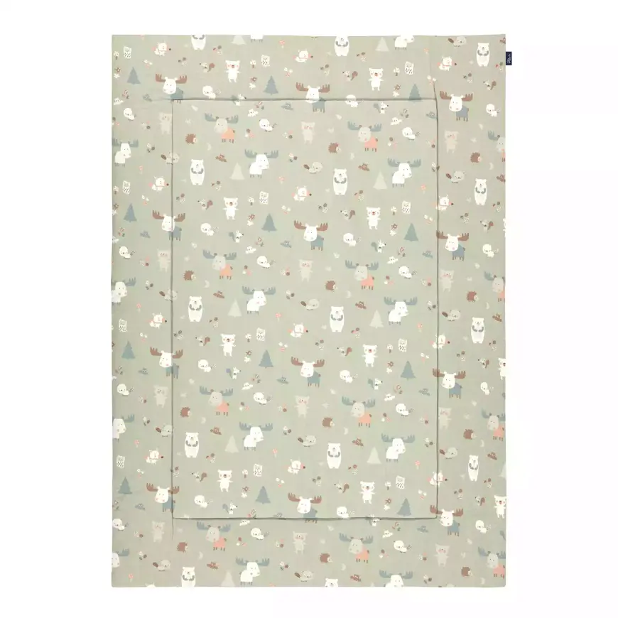 B-Ware Alvi Baby Forest Krabbeldecke Decke Babydecke Krabbelunterlage Kinderdecke Baby