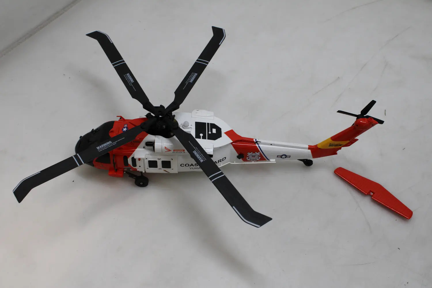 B-Ware Amewi Sikorsky Rc Hubschrauber Modell Helikopter Uh60 Black Siehe Text/Foto