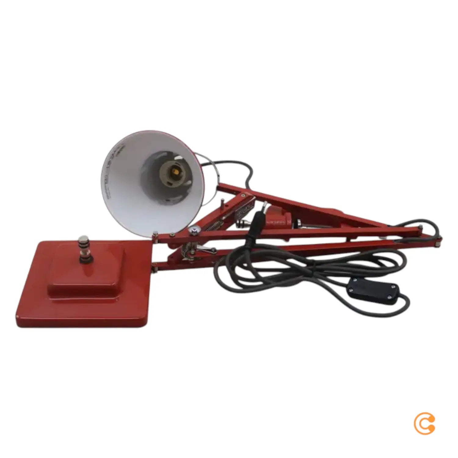 B-Ware Anglepoise Tischleuchte Lampe Original 1227 Leuchte Coral Red Siehe Text/Foto