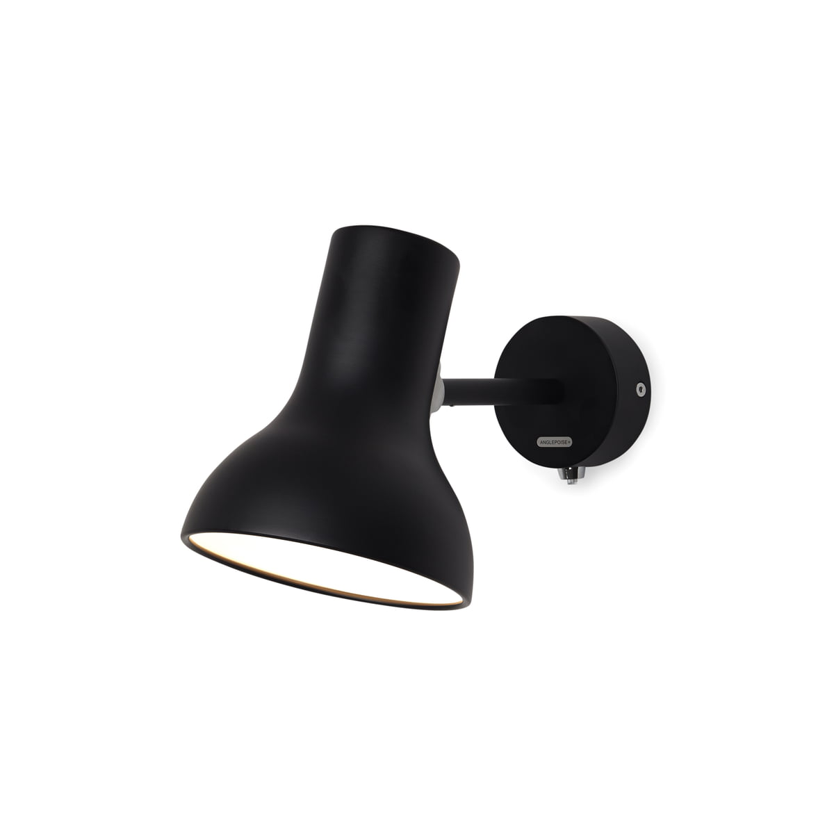 B-Ware Anglepoise Type 75 Mini Wandleuchte Leuchte Wandlampe Jet Black Schwarz Lampe