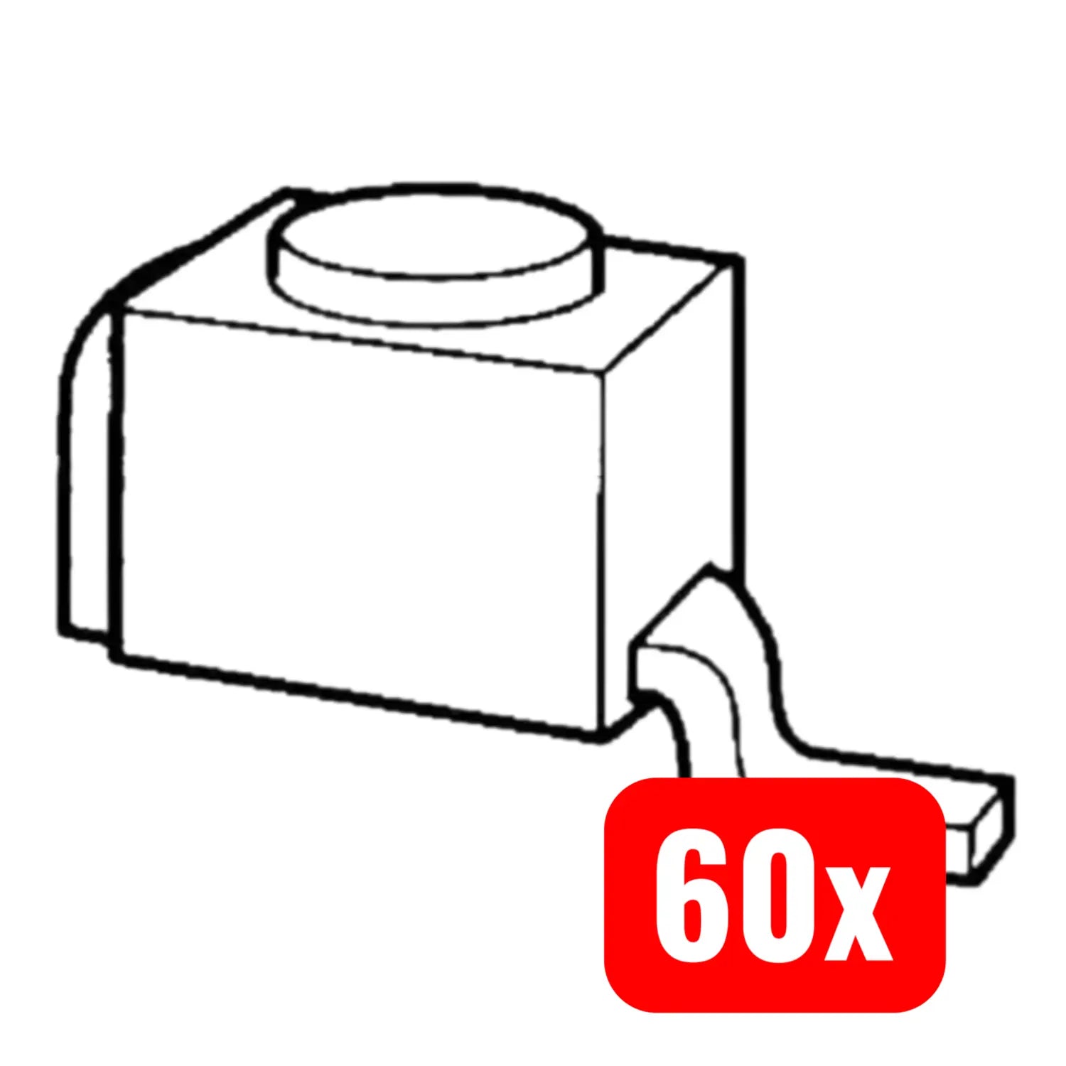 B-Ware Abb Anschlussklemme Klemmenblock 2 Cdl200011 R5015 Rundleiter 50mm2 80 A 60 Stück
