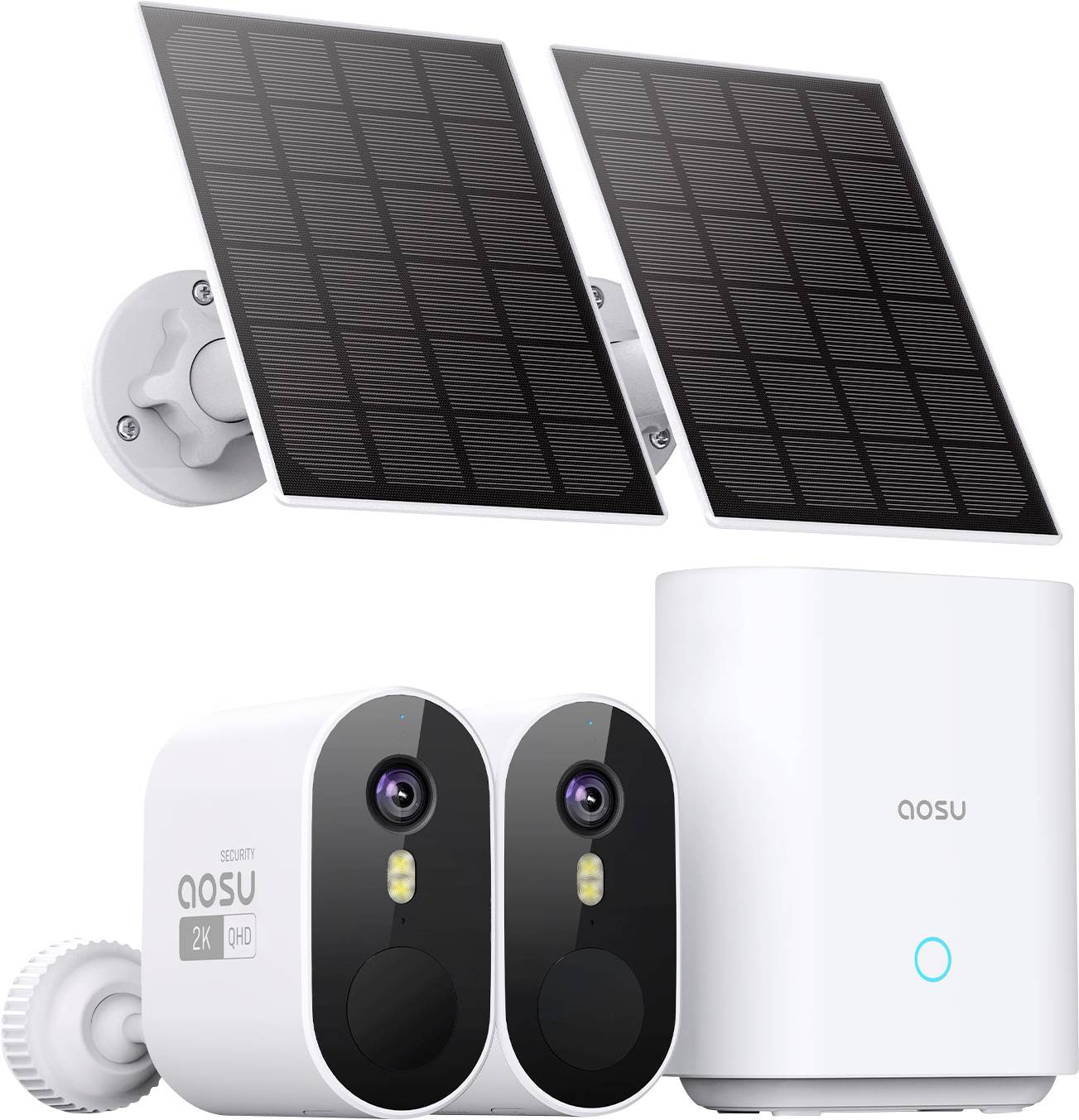 B-Ware Aosu C7 P 2 H C7 P0.Waeu02000 Wlan Ip überwachungskamera Set Kamera 2048x1536 Pixel
