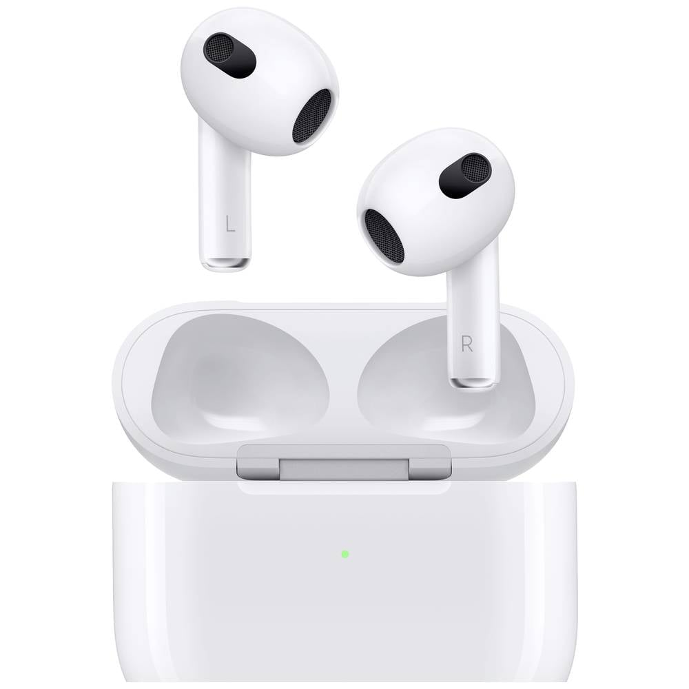 B-Ware Apple Air Pods 3 Gen + Lightning Case Air Pods Bluetooth Ladecase Telefonie Weiß