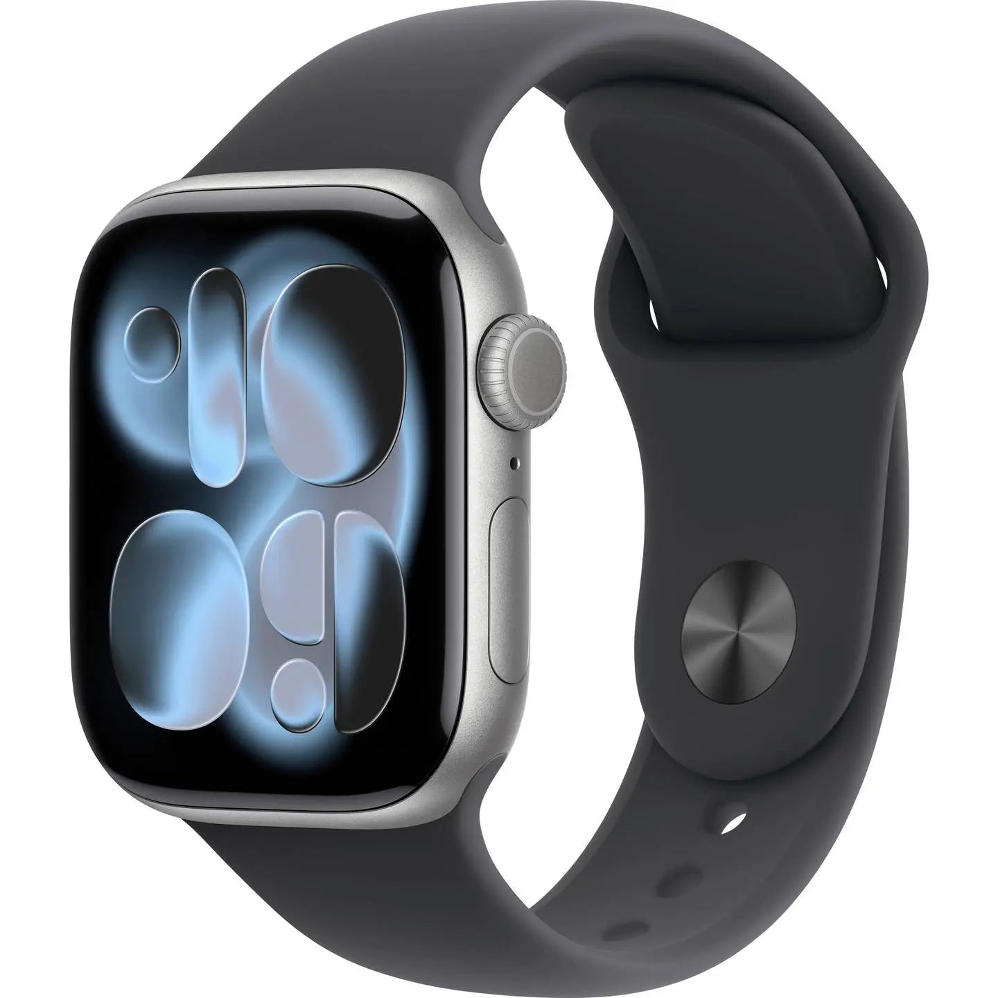B-Ware Apple Watch Smartwatch Uhr Series 11 Gps Spacegrau Aluminium Schwarz Armband S M