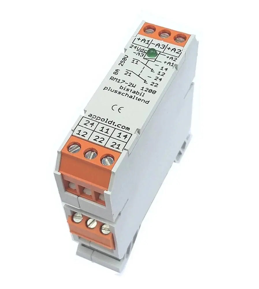 B-Ware Appoldt Relais Schaltgerät Bistabil Rm17 2 Wechsler Led 24 V Schraubklemme Bunt