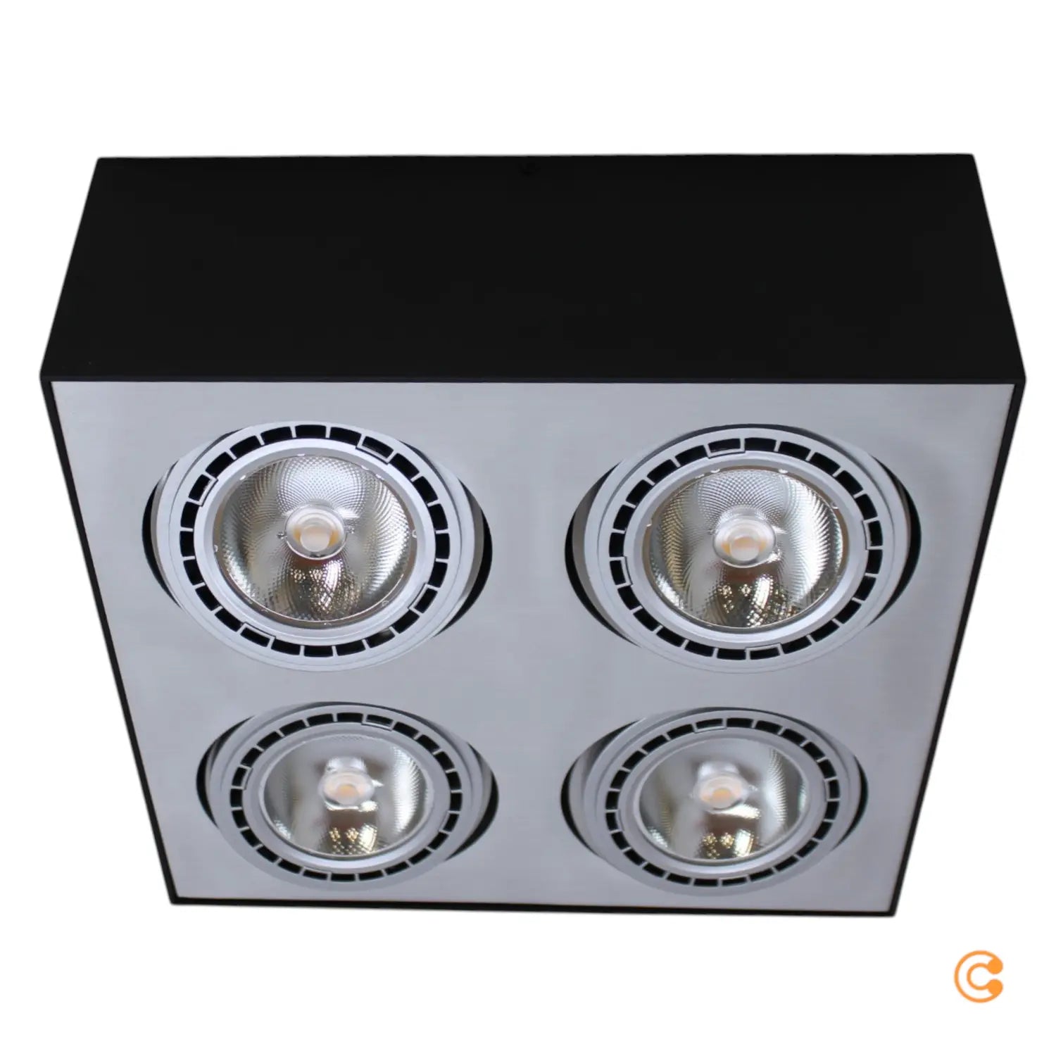 B-Ware Arcchio Dwight Led Deckenlampe In Schwarz, 4 Fl.