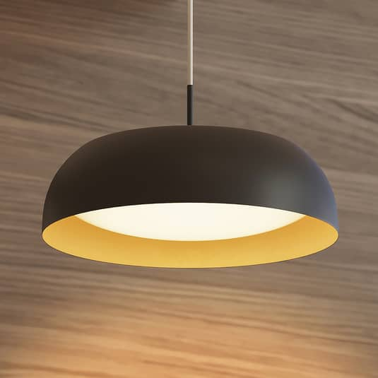 B-Ware Arcchio Karuna Led Hängeleuchte Hängeleuchte Lampe Leuchte Schwarz Gold Metall