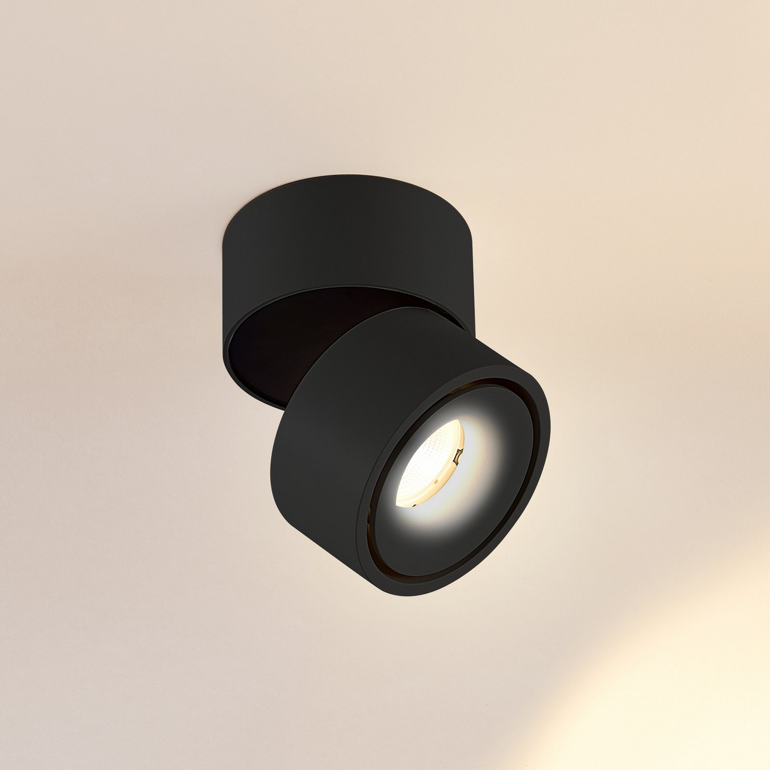 B-Ware Arcchio Led Deckenstrahler Strahler Rotari Deckenleuchte 980lm 1flg Schwarz Spot