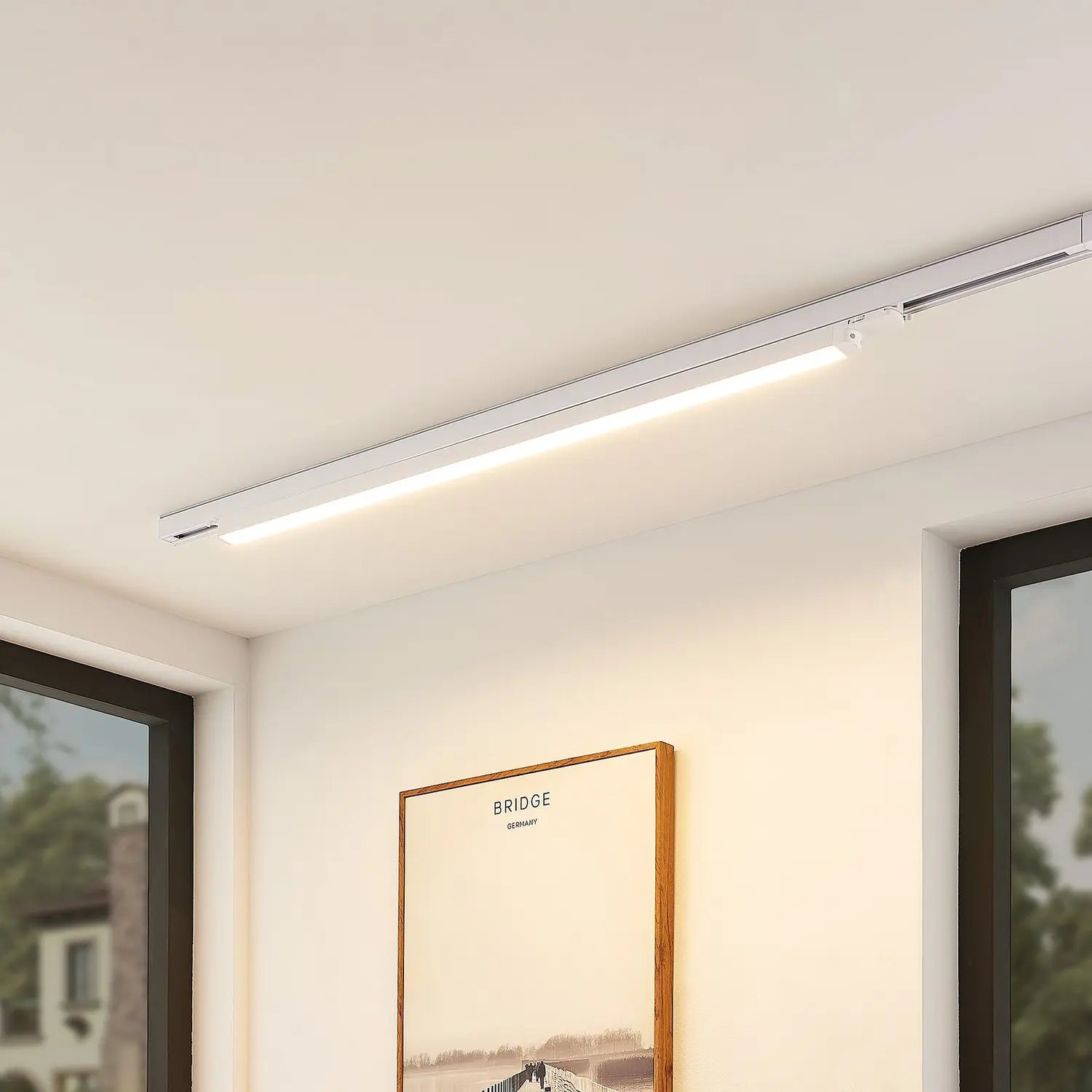 B-Ware Arcchio Schienenleuchte Strahler Led Harlow Weiß Warmweiß Kunststoff Alumin619