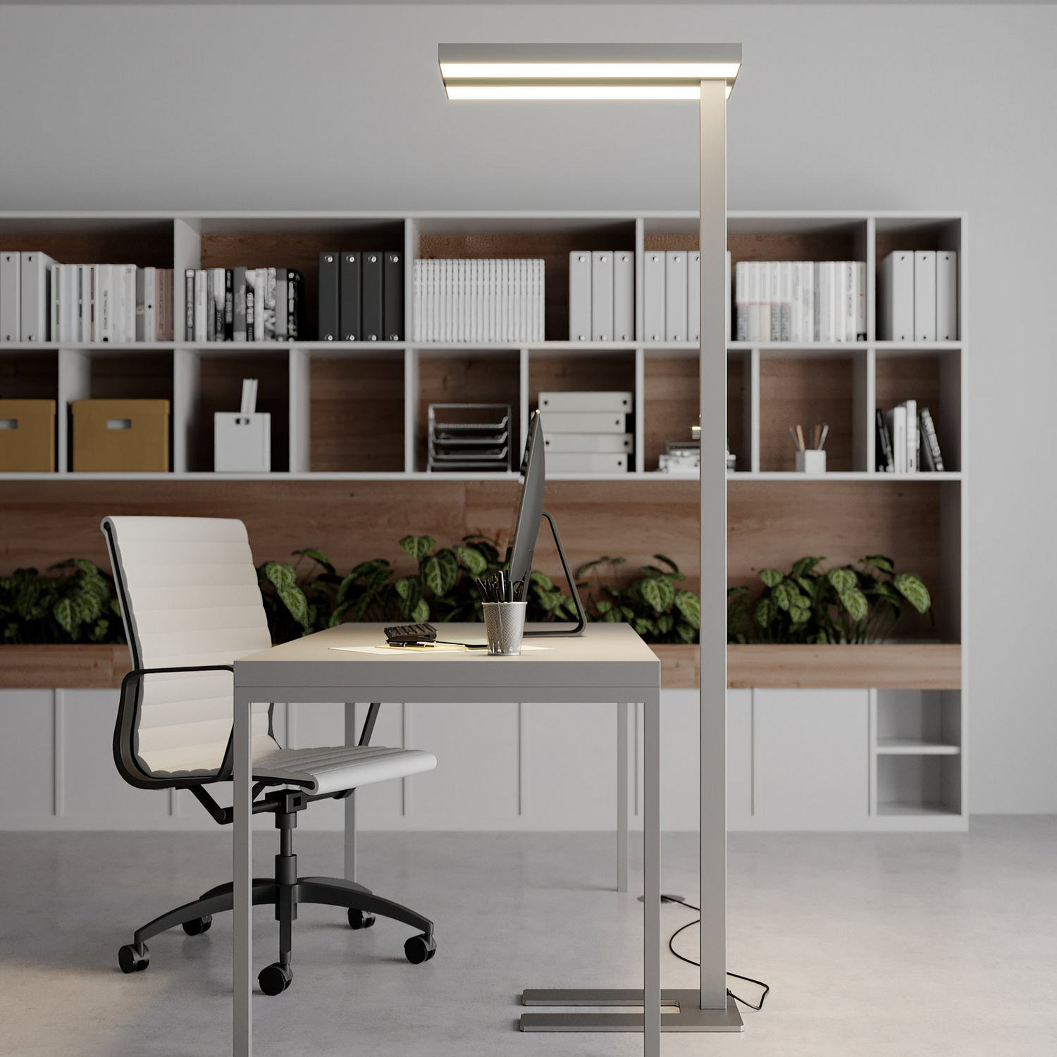 B-Ware Arcchio Dimmbare Led Office Stehleuchte Stehlampe Lampe Leuchte Logan Siehe Text