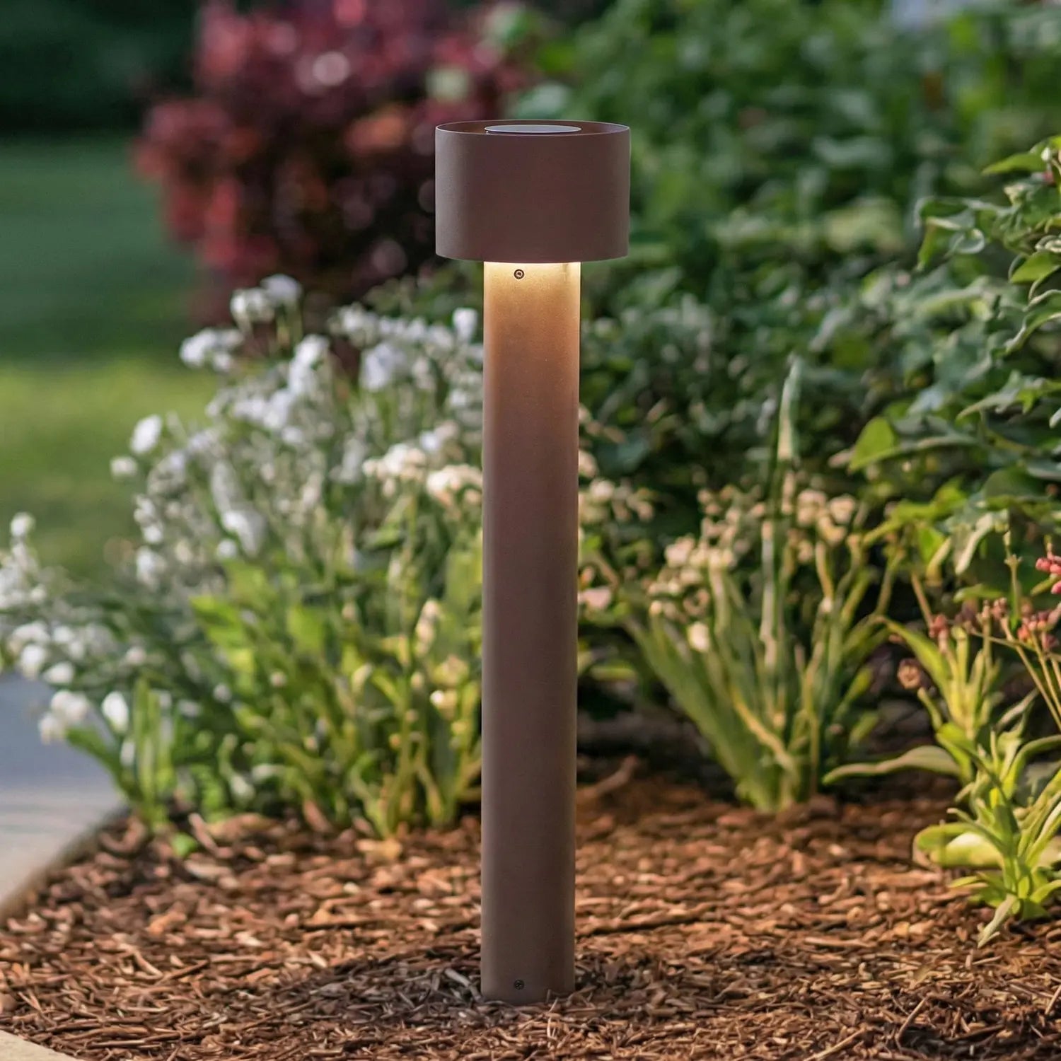 B-Ware Arcchio Wegeleuchte Wegelampe Milten Led Außenleuchte Rost Ip65 Aluminium