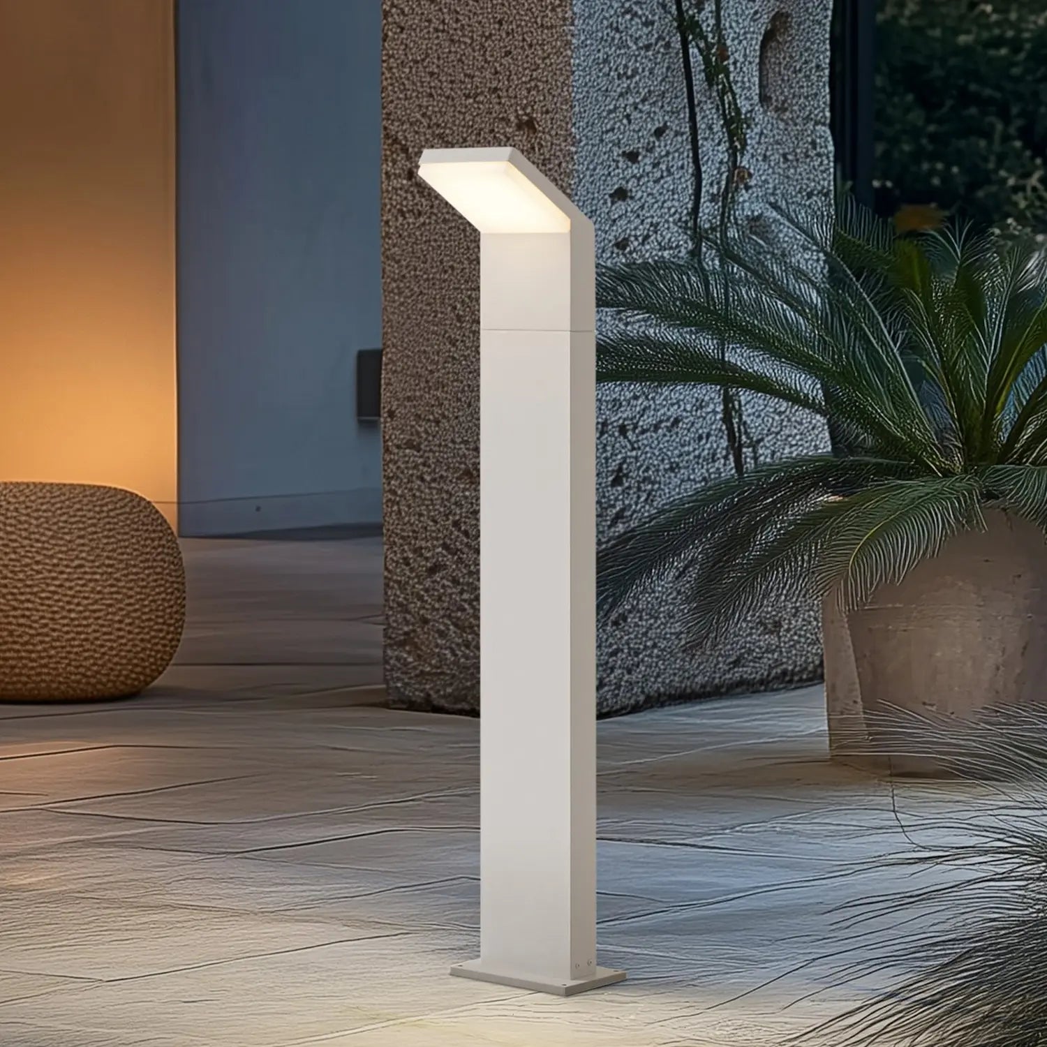 B-Ware Arcchio Wegeleuchte Gartenlampe Led Yolena Weiß Außenleuchte Siehe Text/Foto