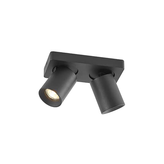 B-Ware Arcchio Leevya Deckenlampe Deckenlampe Deckenlicht Flurlicht Gu10 2 Fl Schwarz