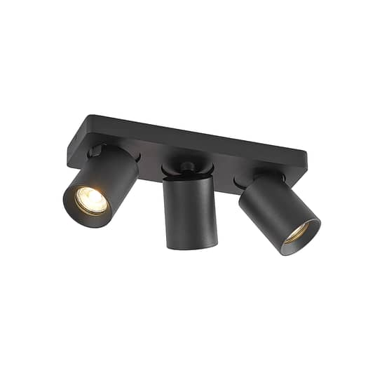 B-Ware Arcchio Leevya Deckenlampe Deckenlampe Deko Deckenlicht Gu10 3 Flg Schwarz