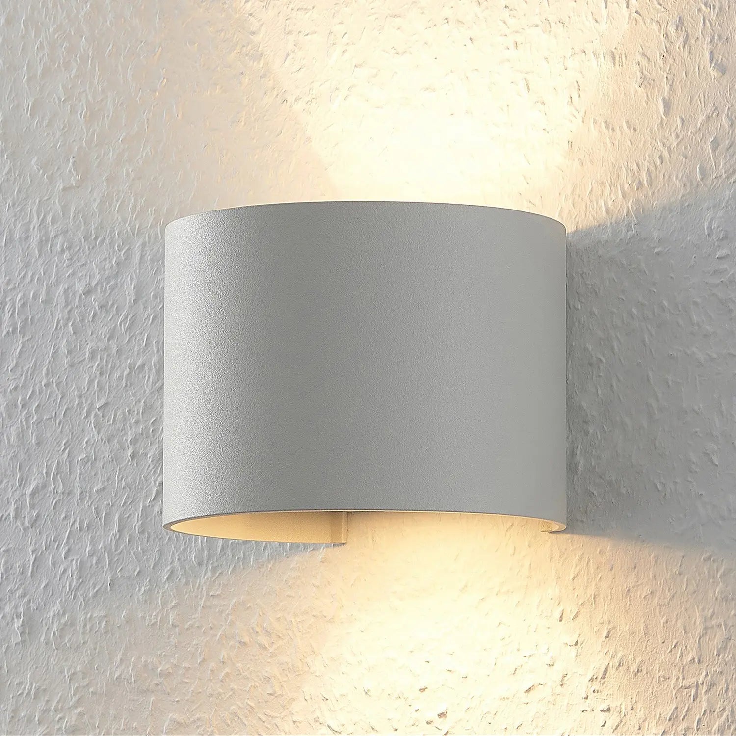 B-Ware Arcchio Weiße Wandleuchte Zuzana Rund Wandleuchte Wandlicht 2 Stück