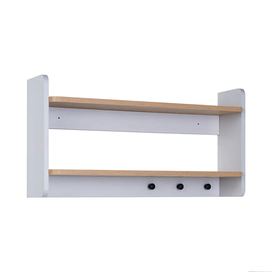 B-Ware Arthur Berndt Wandregal Regal Ablage Stauraum Lichtgrau Nagano Oak Kinderzimmer