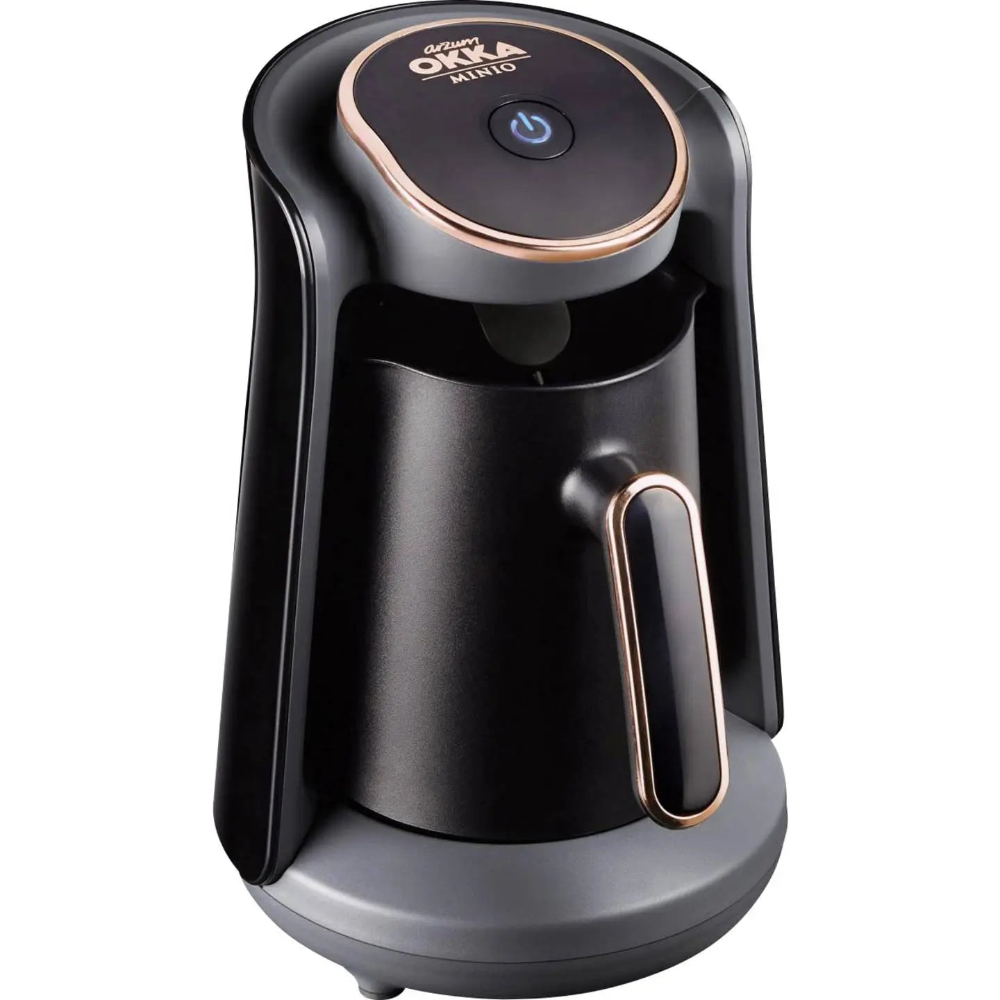 B-Ware Arzum Okka Minio Mokka Kaffeemaschine 1 4 Tassen Schwarz Kupfer Inkl. Messlöffel