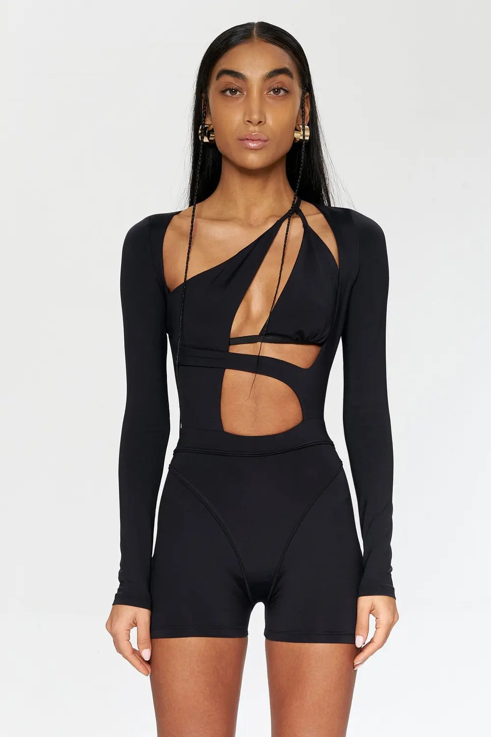 B-Ware Iamnotbasic Playsuit Overall Astral Schwarz Größe S Damenmode Outfit Damen Suit