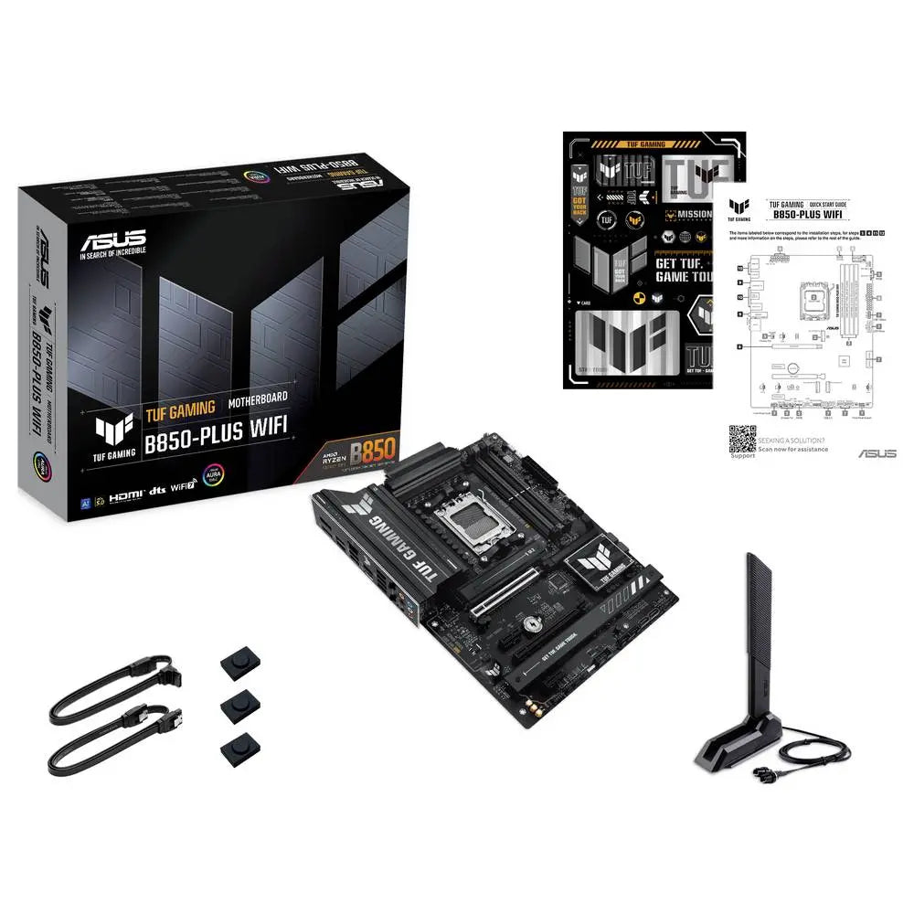 B-Ware Asus Mainboard Motherboard Tuf B850 Plus Amd Am5 Atx Schwarz Ddr5 Wlan Pc