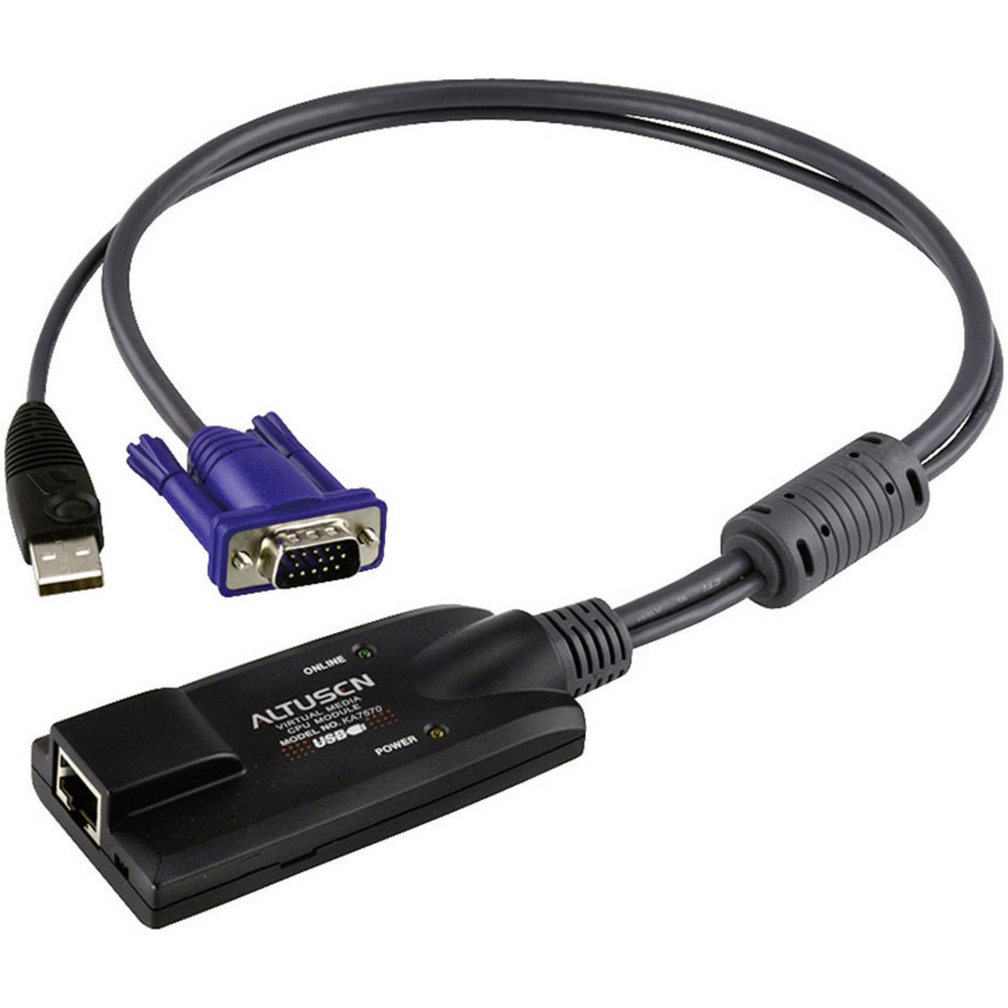 B-Ware Aten Usb Vga Kvm Adapterkabel Anschluss Kabel Umschalter Computer Verbindung