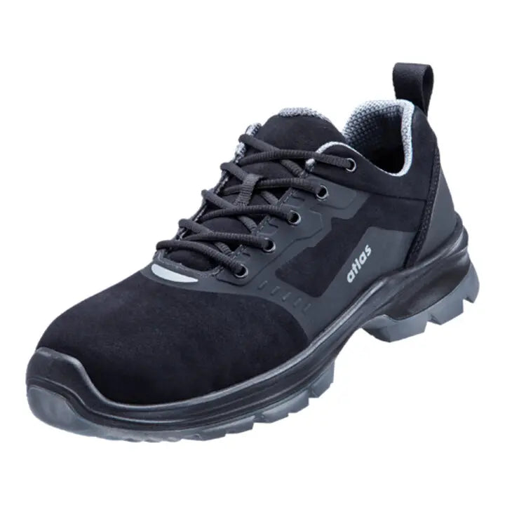 B-Ware Atlas Halbschuh Sicherheitsschuh Flash 6105 Xp Esd S3 Schwarz Grau Größe 47
