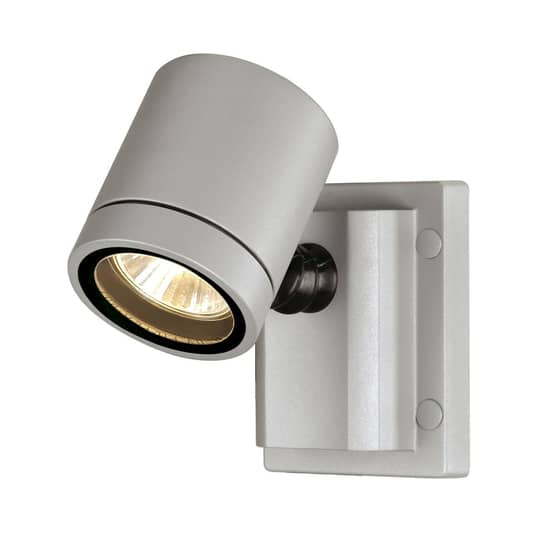 B-Ware Slv Myra Außenwandleuchte Gartenleuchte Terrassenleuchte Garagenlampe 1 Flg Grau