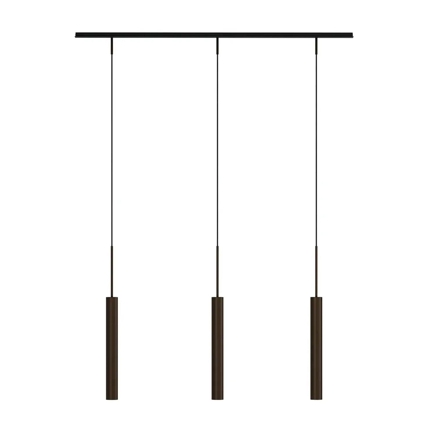 B-Ware Audo Copenhagen Hängeleuchte Pendelleuchte Tubulaire Rail 3 Flg Bronzefarben Alu