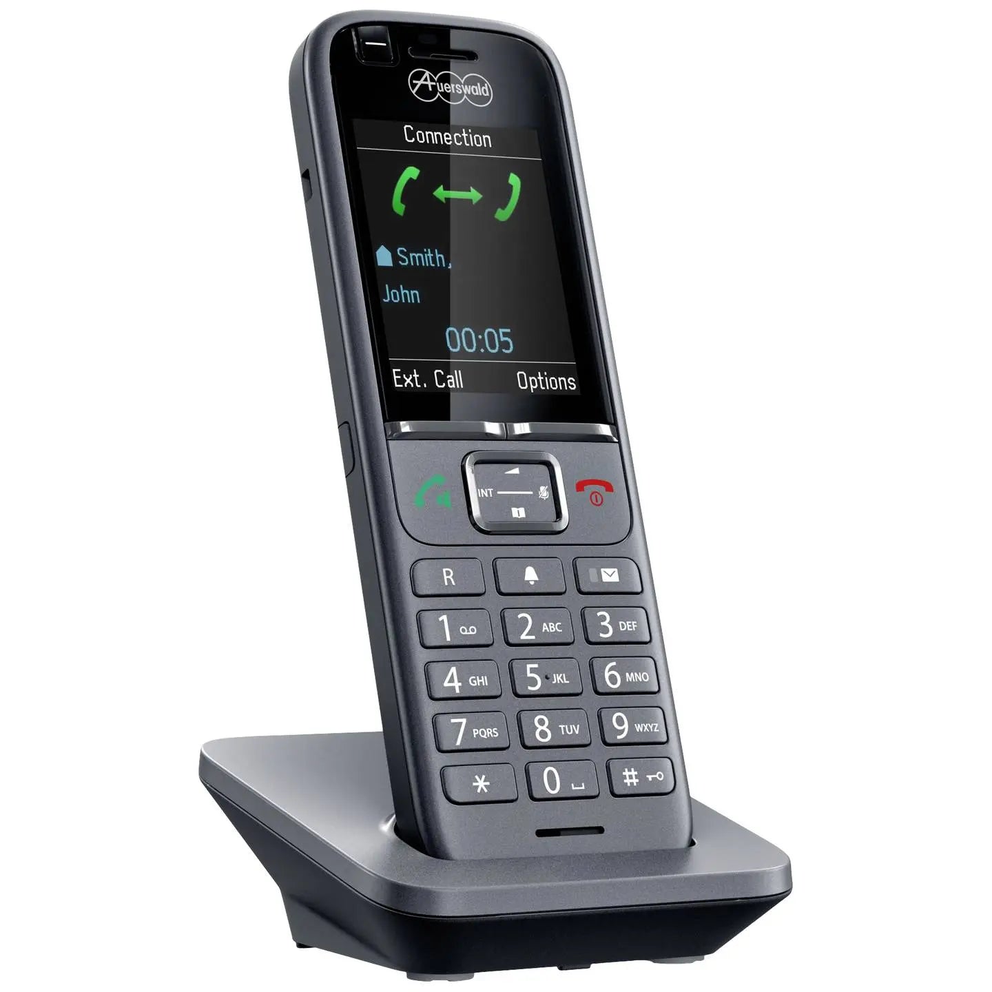 B-Ware Auerswald Mobilteil Telefon Dect Co Mfortel M 710 Titan Grau Bluetooth
