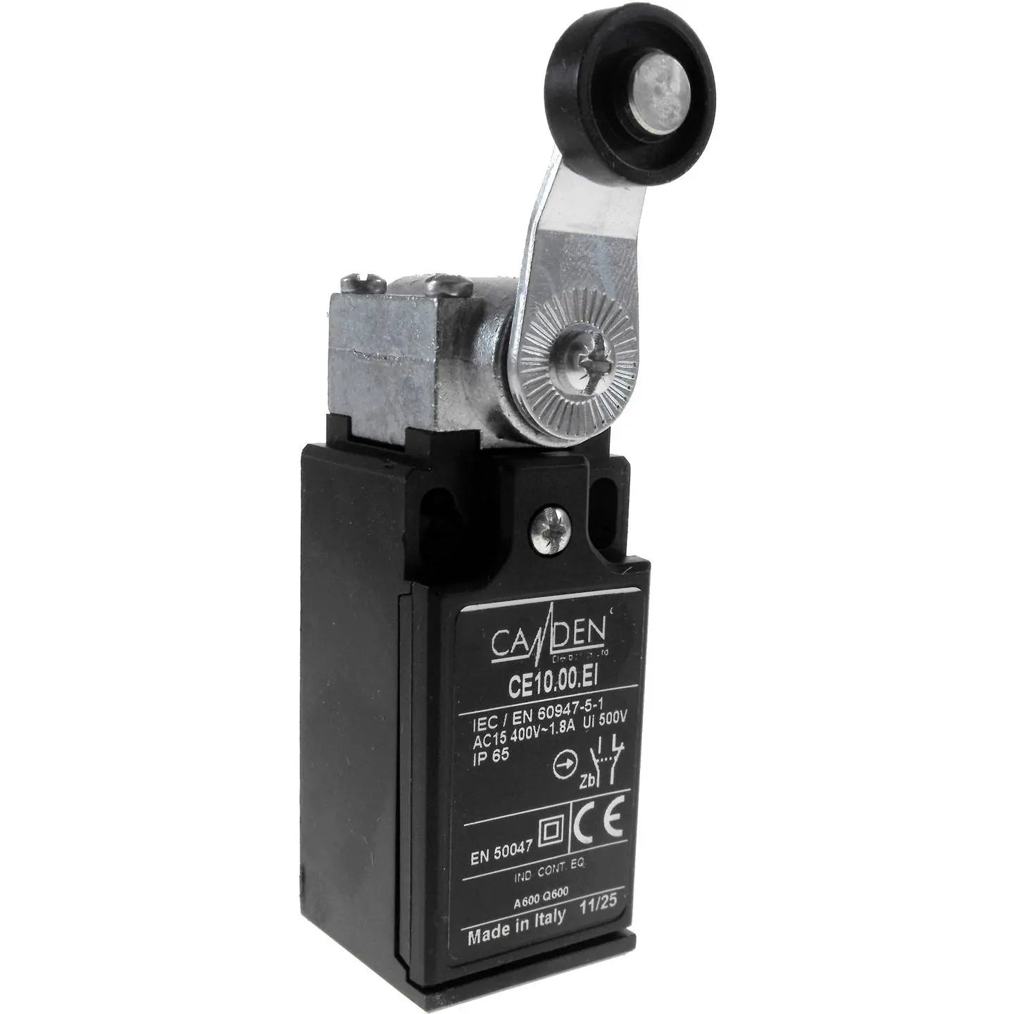 B-Ware Axxatronic Ce10.00.Ei Con Endschalter 500 V Rollenhebel Tastend Ip65 Breite 30 Mm