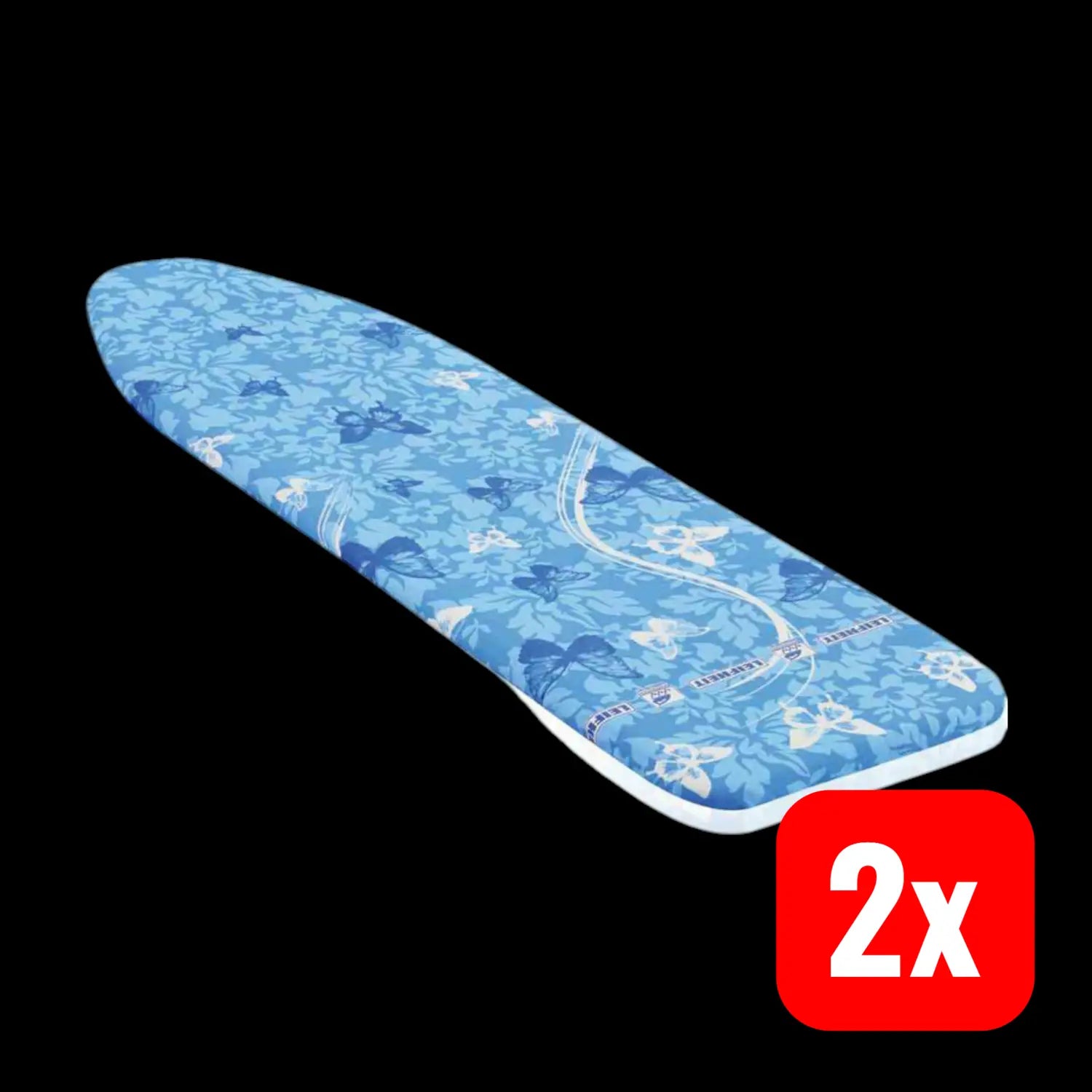 B-Ware Leifheit Bügeltischbezug Bügeltisch Bezug Max 125x40 Cm Thermo Reflect M 2 Stück