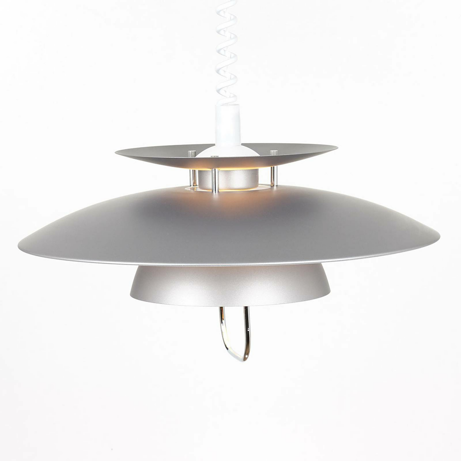 B-Ware Lindby Hängeleuchte Nadija Deckenlampe Lampe Küchenlampe Leuchte Licht E27 Grau