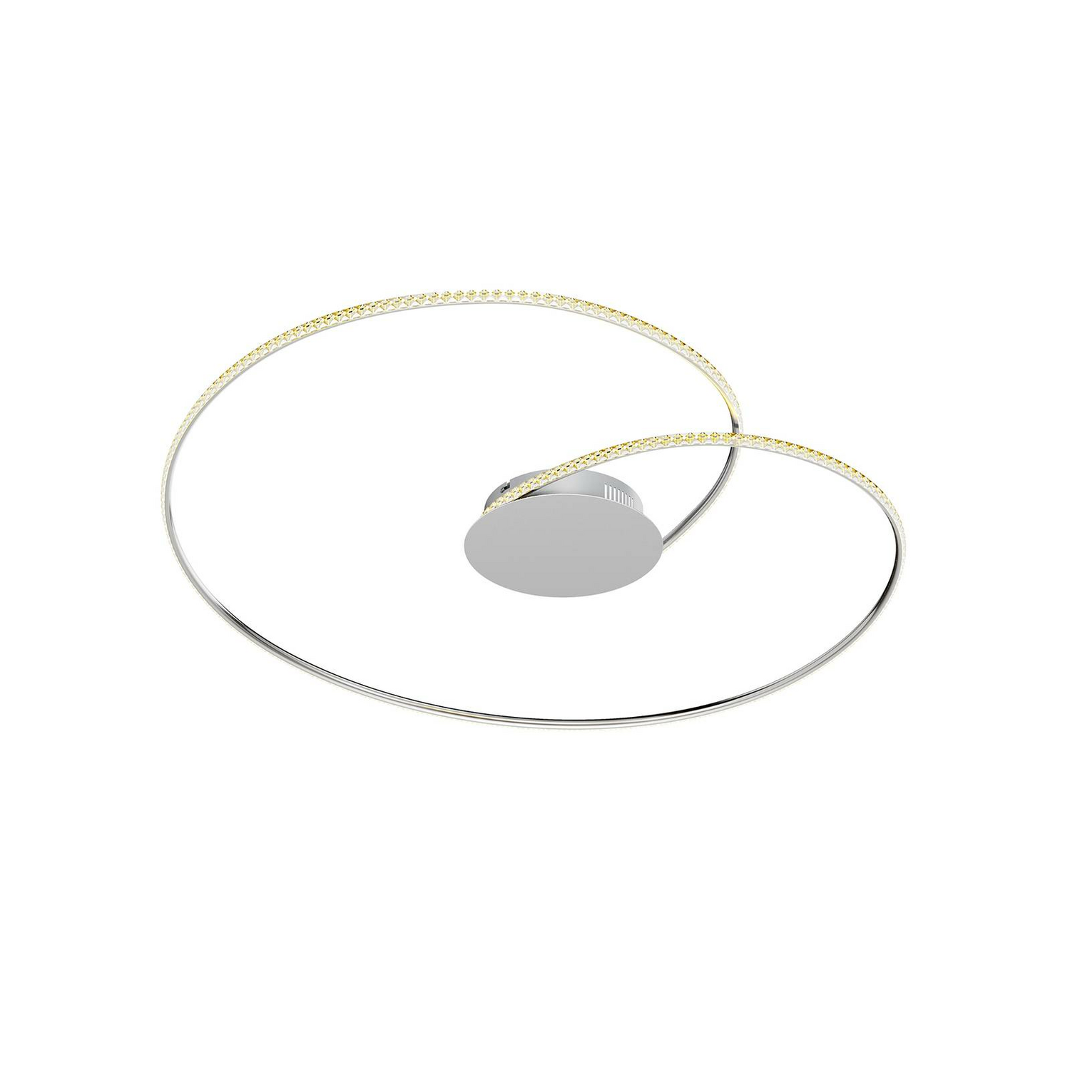 B-Ware Lindby Joline Led Deckenleuchte Deckenlampe Wohnzimmerlampe 32 W ø 90 Cm Krist692