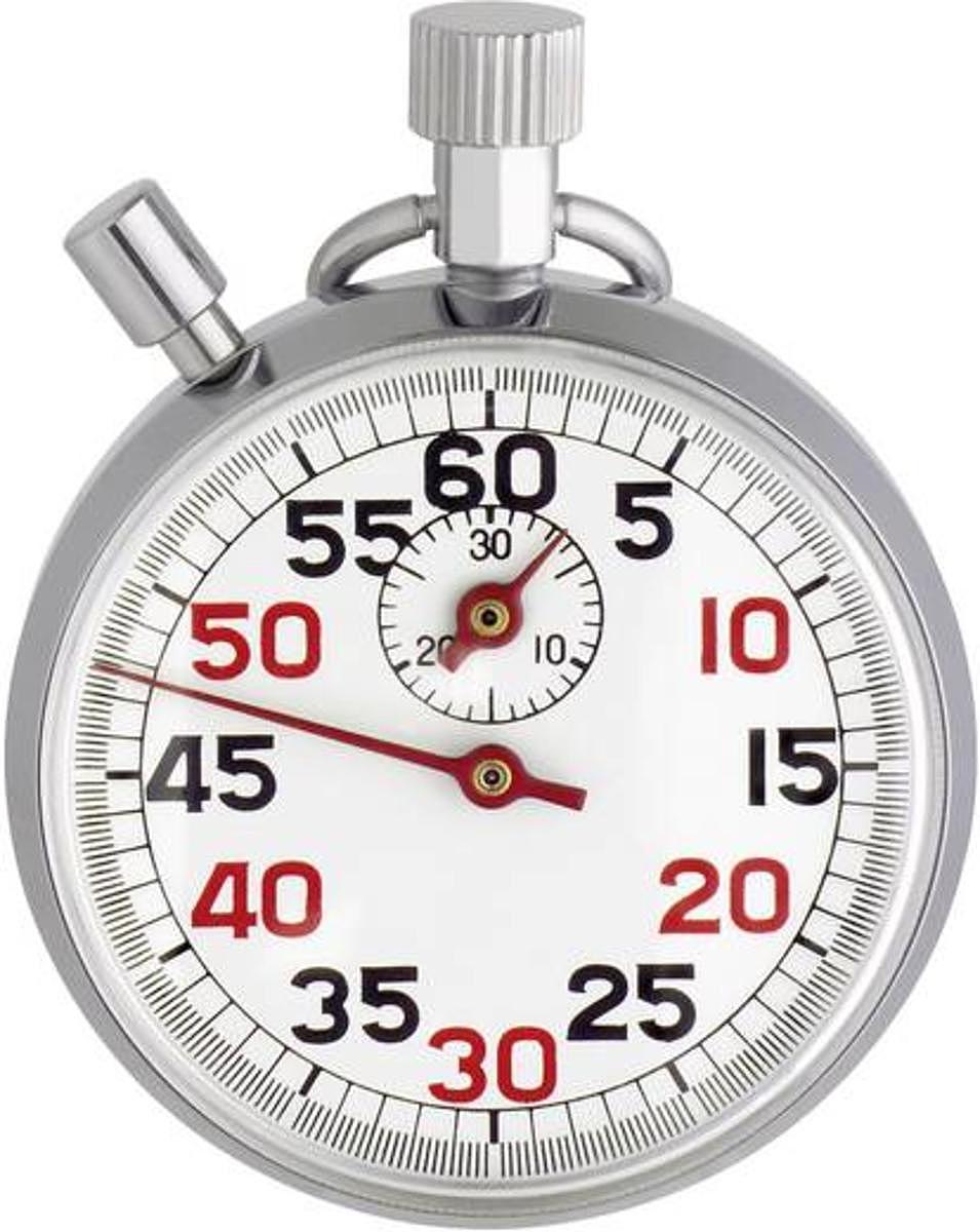 B-Ware Tfa Dostmann 38.1022 Stoppuhr Bis 30 Minuten Timer Analog Mechanisch Metall