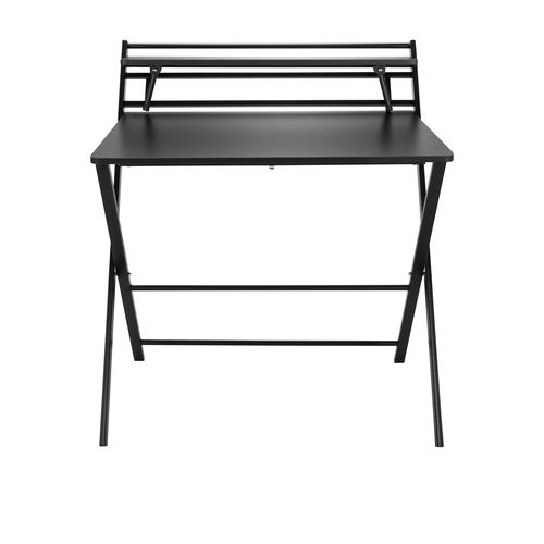 B-Ware Hjh Office Schreibtisch Arbeitstisch Easy Clap Computertisch Tisch 92x84 Schwarz