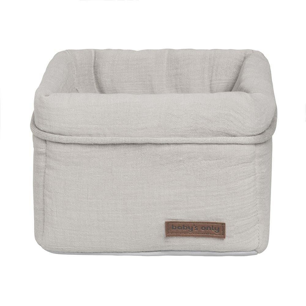 B-Ware Baby's Only Korb Babyartikel Kinderzimmer Aufbewahrungskorb Aufbewahrung Taupe