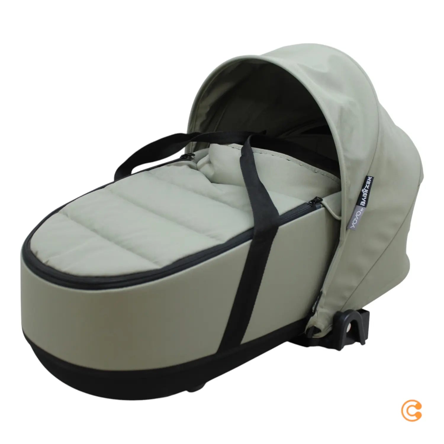 B-Ware Babyzen Wanne Babywanne Baby Liegewanne Kinderwagenaufsatz Grün Yoyo Aufsatz