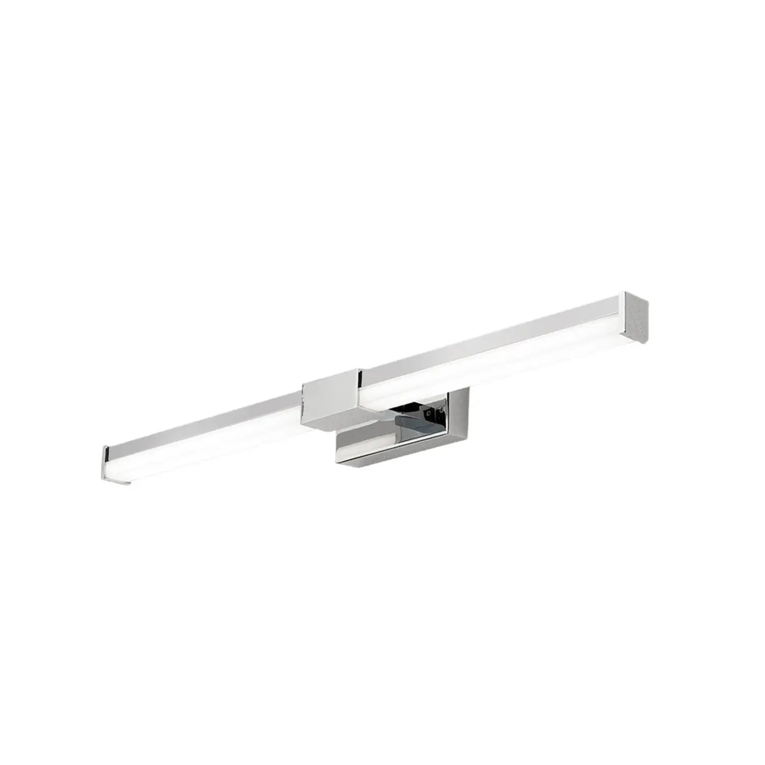 B-Ware Spiegelleuchte Badlampe Argo Led Spiegellicht Hochvolt Chrom Weiß 35,5 Cm Lampe