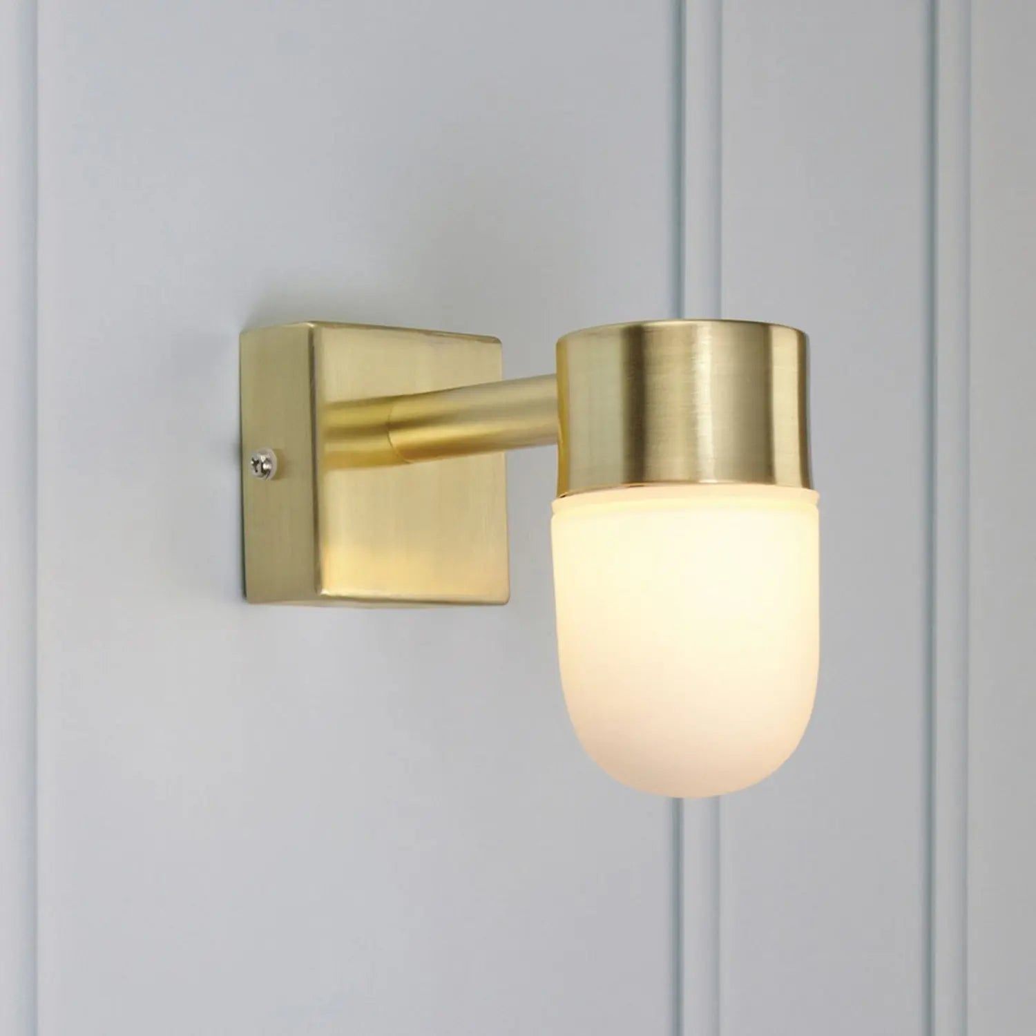 B-Ware Markslöjd Bad Spiegelleuchte Menton Wandleuchte Bilderleuchte Wandlampe G9 I310