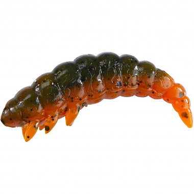 Balzer Gummilarve Bazillus (Green Pumpkin Amber Red)