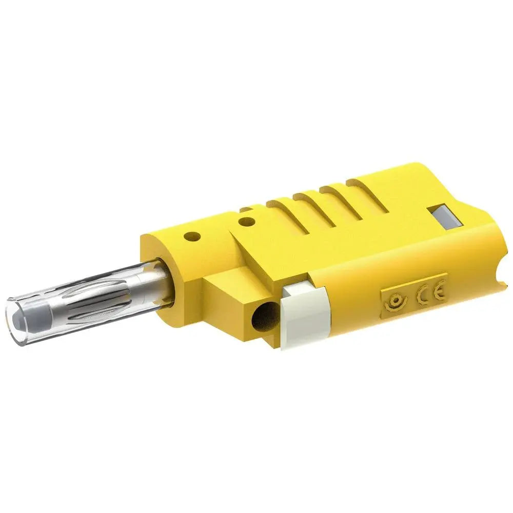 B-Ware Electro Pjp Bananenstecker Stecker Verbinder Gelb Klemmanschluss 4 Mm 6 Stück