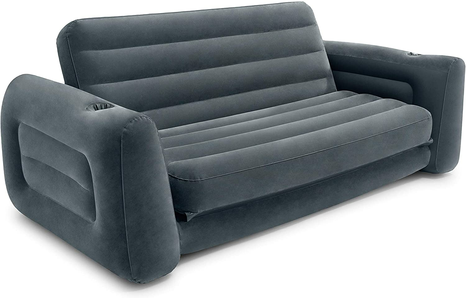 B-Ware Intex 66552 Schlafsofa Klappsofa Luftbett Klappbett Aufblasbar 203x224x66cm
