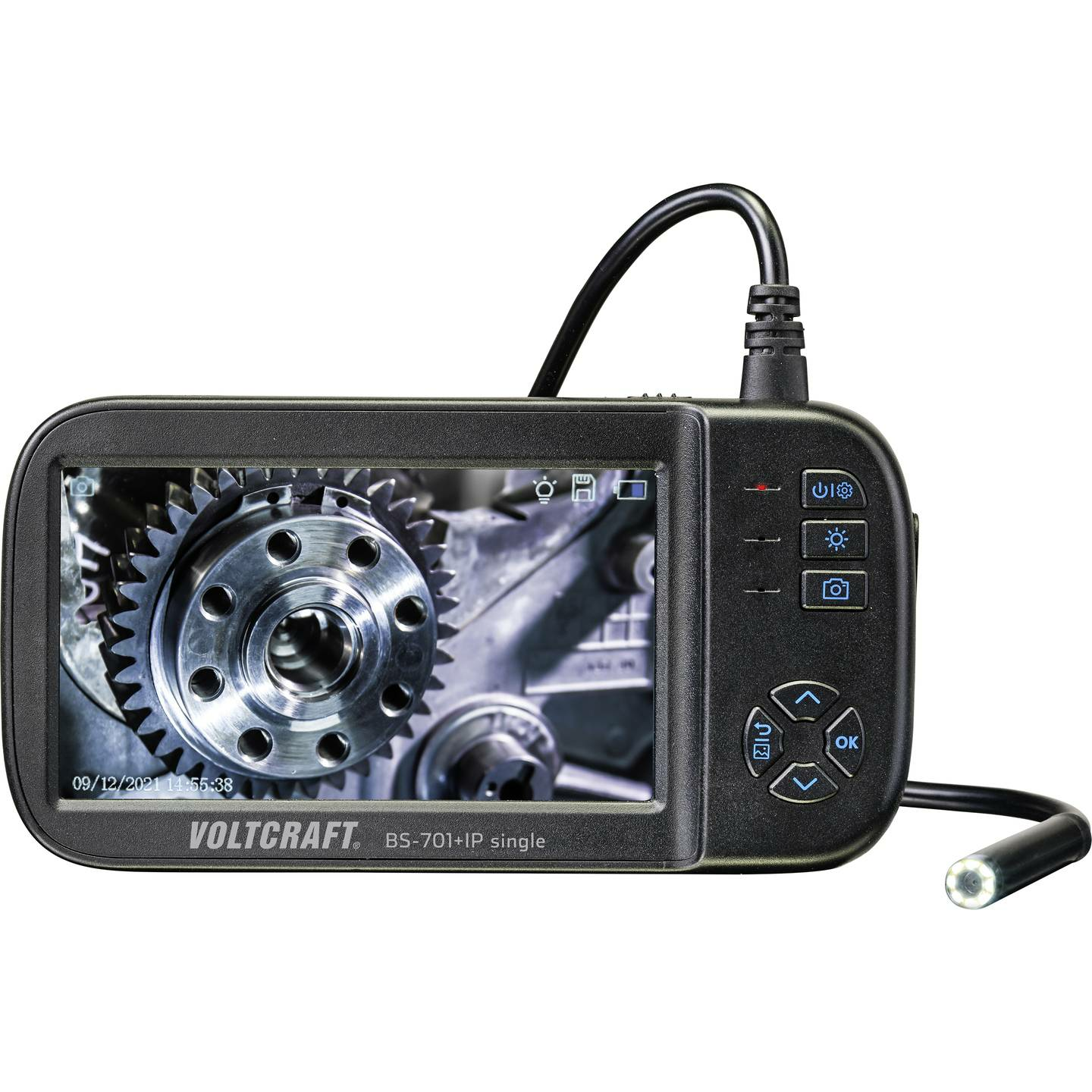 B-Ware Voltcraft Bs 701 Se+Ip Single Endoskop Inspektionskamera Sonde ø 8 Mm 5 Meter29