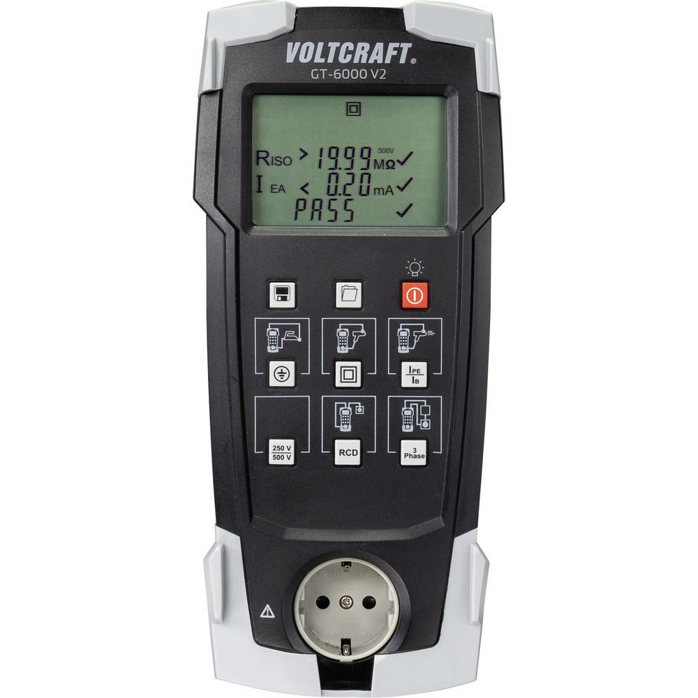 B-Ware Voltcraft Gt 6000 V2 Gerätetester Vde Prüfgerät Messgerät Testgerät Messtech642