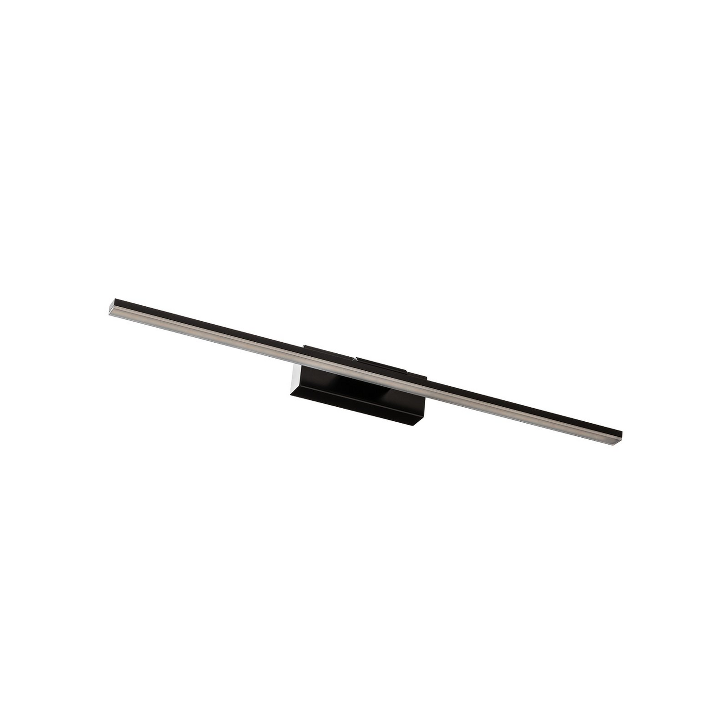 B-Ware Led Wandleuchte Miroir 60 Cm Schwarz 3000 K Wandlampe Lampe Leuchte Spot Licht