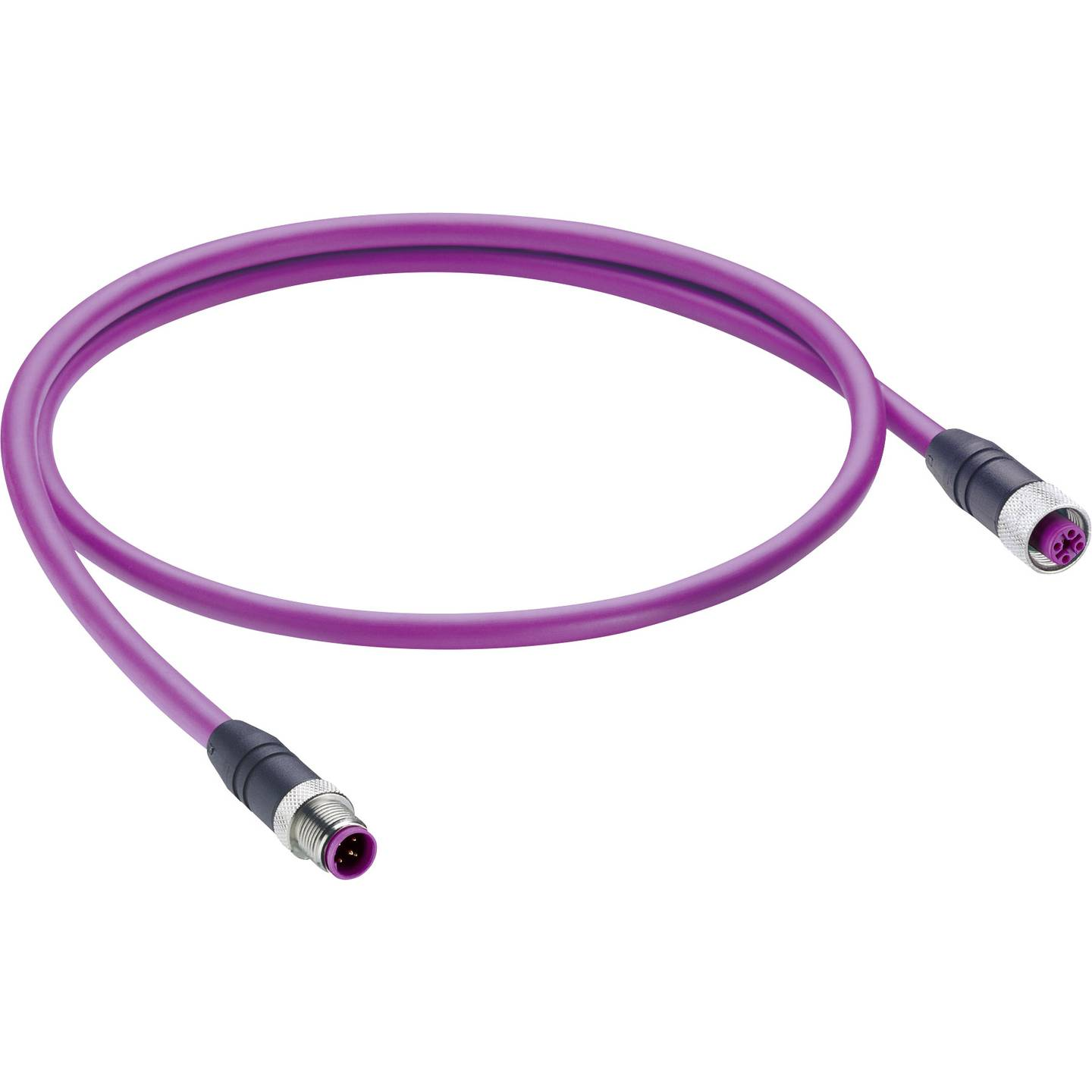 B-Ware Belden 11016 1 Sensor Aktor Datensteckverbinder M12 Stecker Buchse 1m Polzahl 5